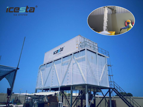 ICESTA Automatic High Formicivity Long Service Life 40 Ton Continerized Ice System $ 160000-$ 170000