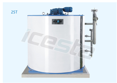 Icesta Ice Flake Maker Drum 10tons جهاز تبخير الثلج الصناعي بسعر المصنع 10000 دولار - 20000 دولار