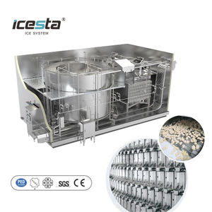 ICESTA التلقائي IQF SPIRAL SPERAL MACHENT FREENZING MACHEN