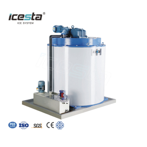 مبخر ICESTA 3 طن مبرد بالماء لمصنع ثلج الأمونيا