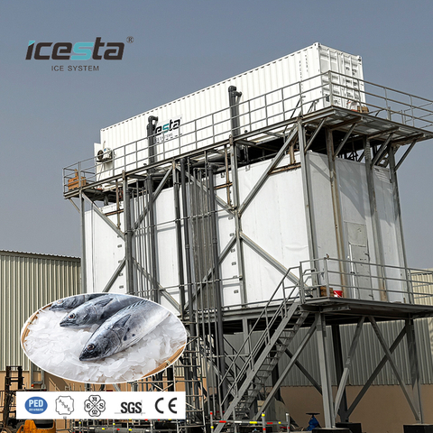 ICESTA Automatic High Formicivity Long Service Life 40 Ton Continerized Ice System $ 160000-$ 170000