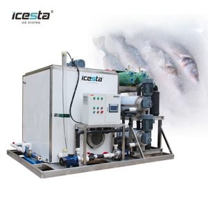 ICESTA 12TON يوميًا آلة الثلج الملاهي الملاهي 