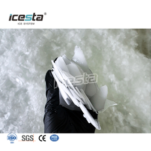 آلة تصنيع شرائح الثلج الصناعية ICESTA أوتوماتيكية 20t 25t 30t