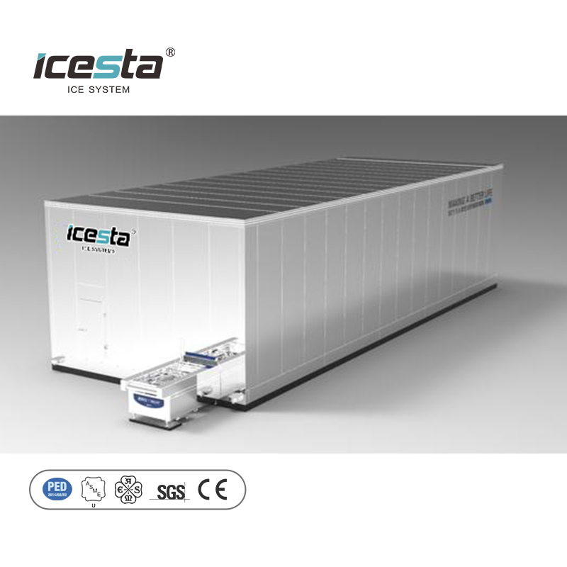 ICESTA Industrial Self-Seld Firm Fruezer ، Automatic Adure ، SPORAL FREYZER ، SUMPACT و HYGIENIC 