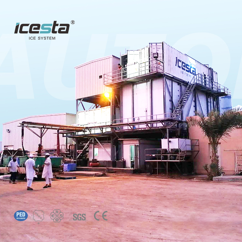 ICESTA Automatic High Formicivity Long Service Life 40 Ton Continerized Ice System $ 160000-$ 170000